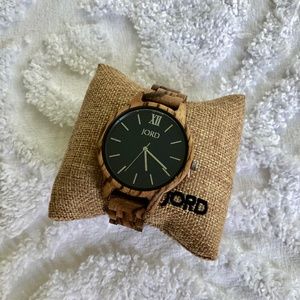 JORD Zebra Wood Watch